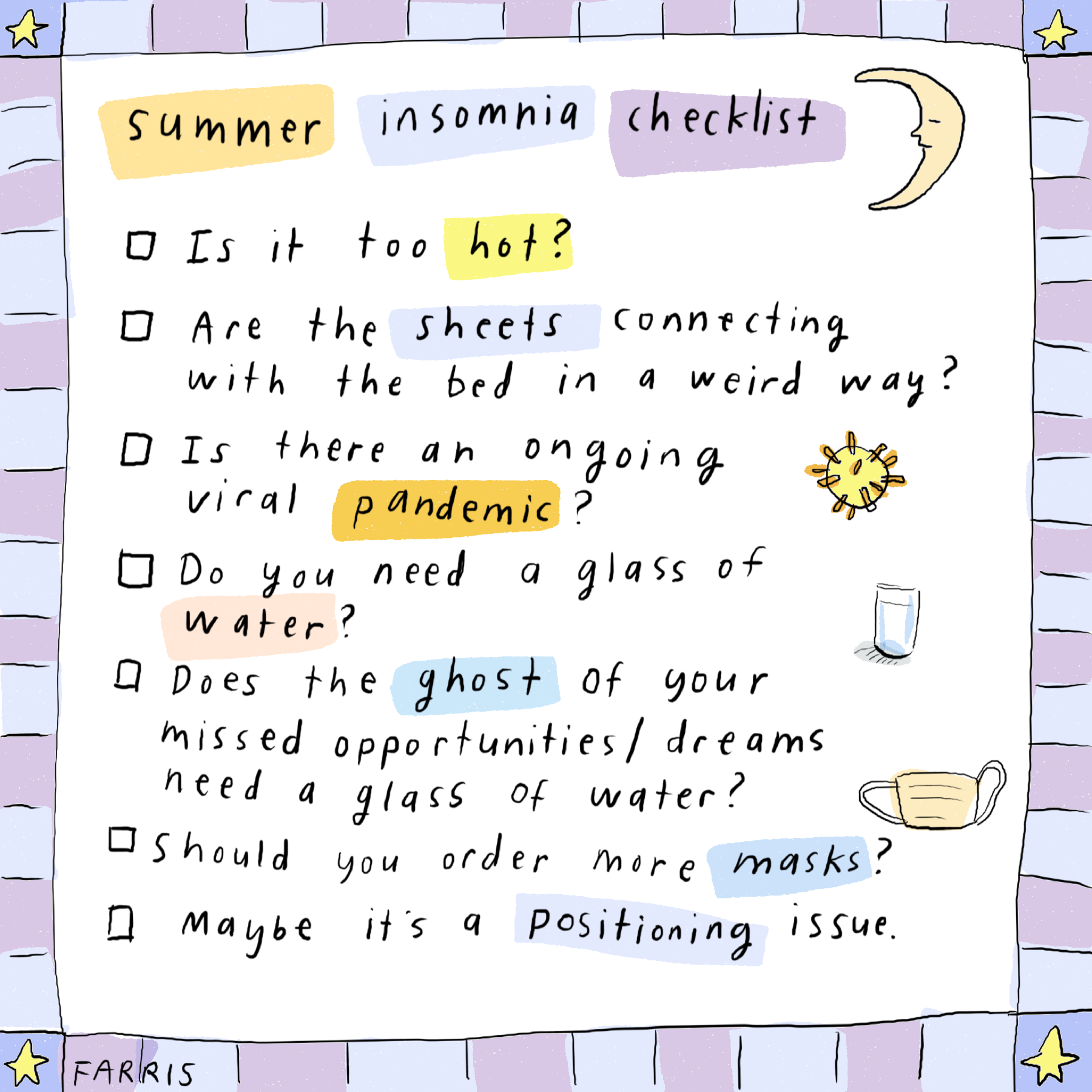 Insomnia Checklist